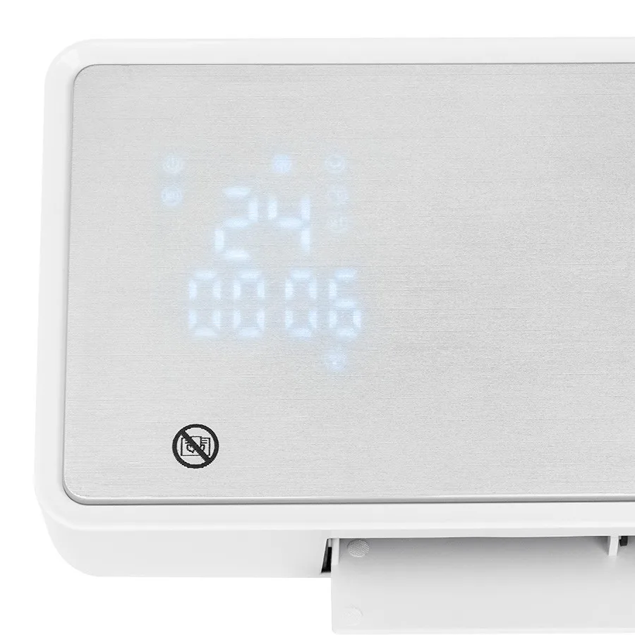 Повітряна завіса Noveen 1000 Вт 2000 Вт біла Tuya WiFi Smart IP23