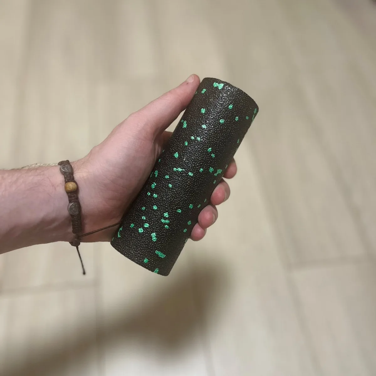 Массажный ролик Active Point EPP 15х5,3 см Зелёный