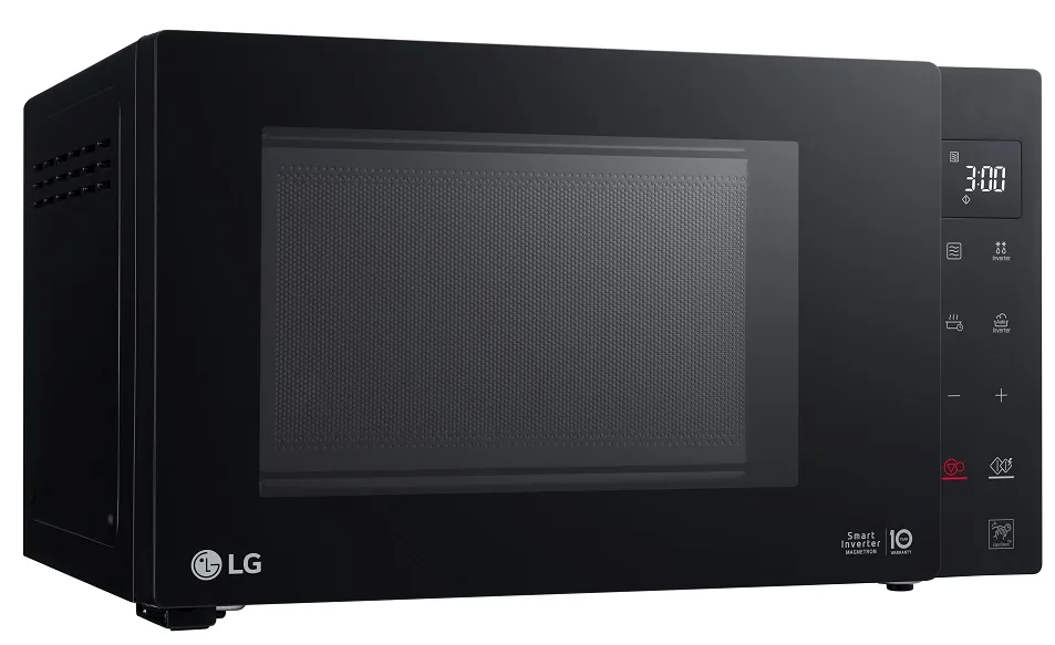 Мікрохвильова піч LG 23 л чорна сенсорна 1000 Вт