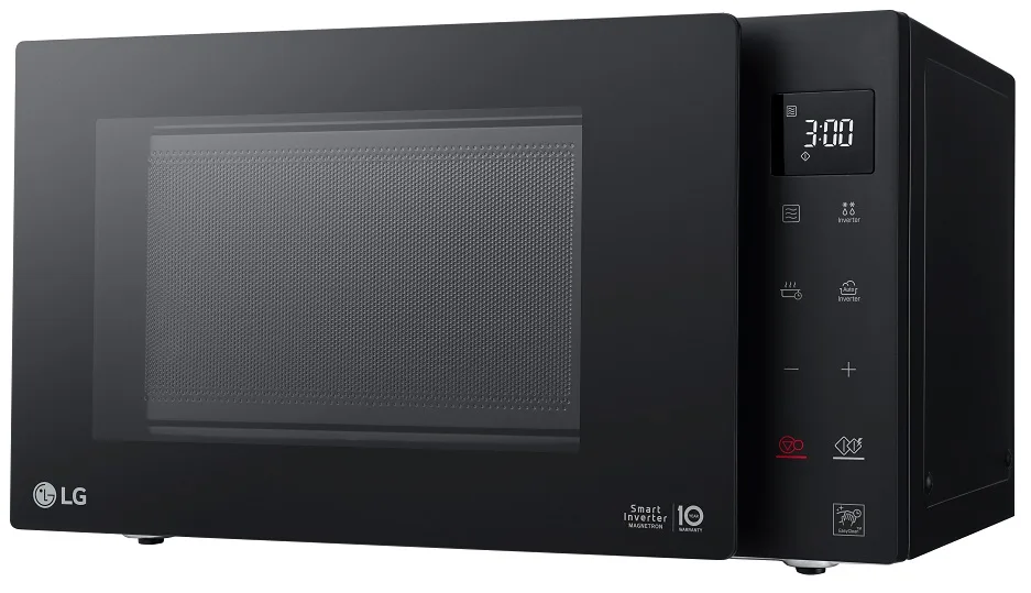 Мікрохвильова піч LG 23 л чорна сенсорна 1000 Вт