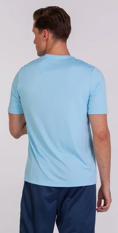 Футболка Joma 100% поліестер L блакитний чоловіча