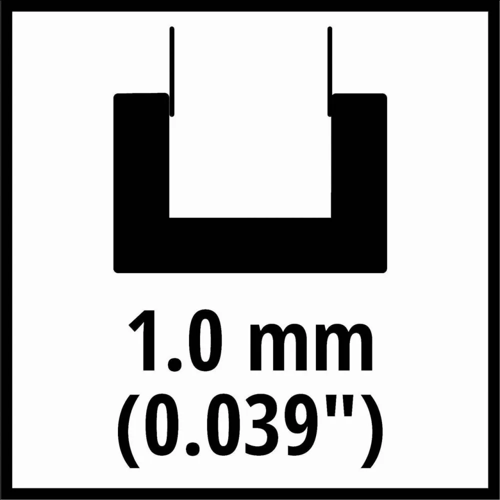 Ланцюгова пила Einhell, 15 см, 1.0 мм - шина для пилки.