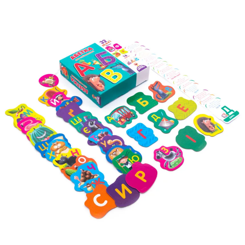 Детская настольная игра Vladi Toys картон 32 детали многоцветная