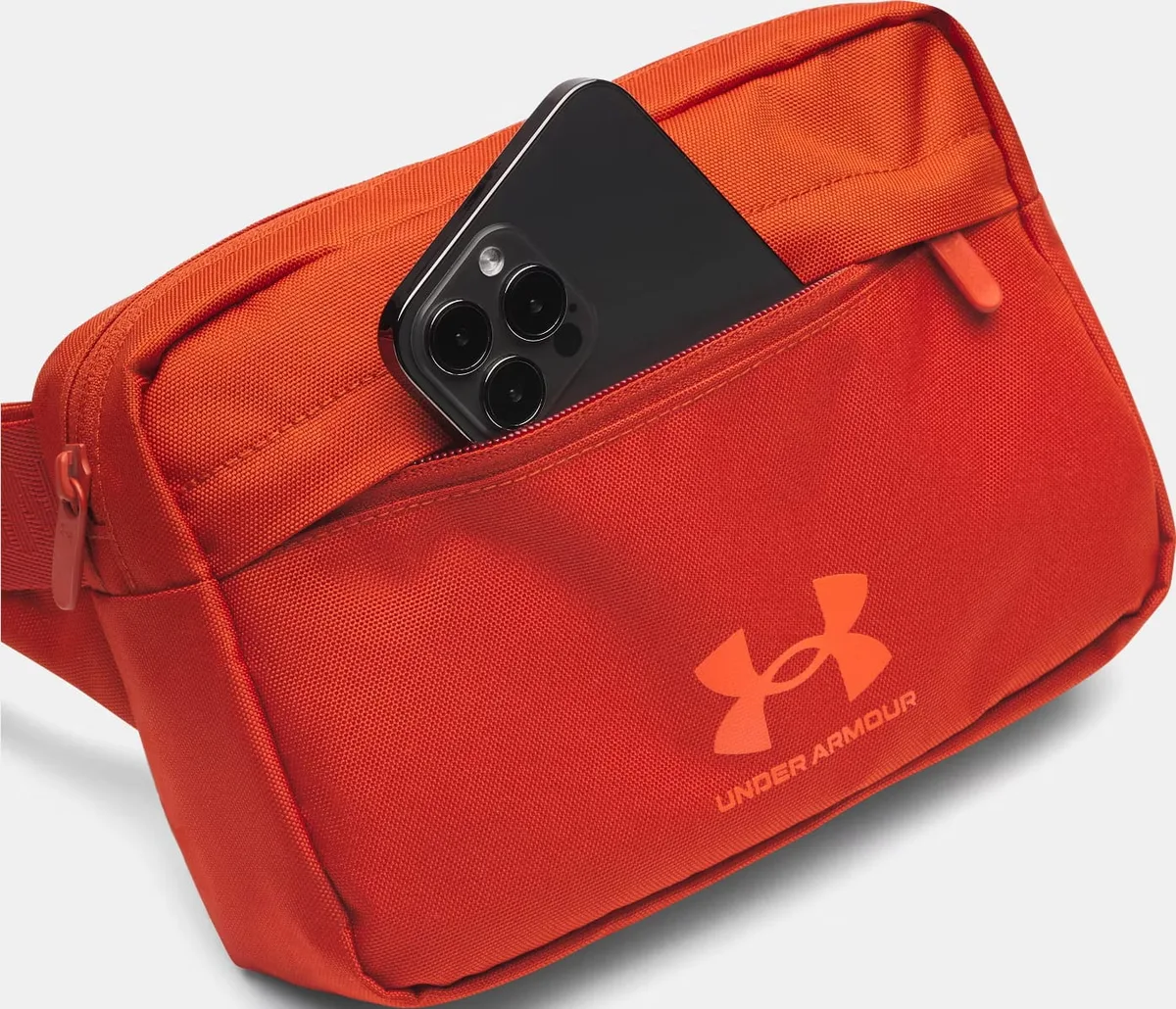 Сумка на пояс Under Armour 100% поліестер 15,3х24х10,5 см помаранчевий