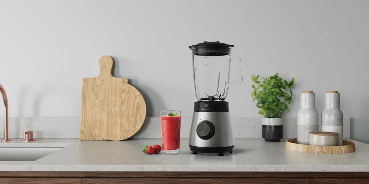 Стаціонарний блендер Electrolux Скло 1,5 л Нержавіюча сталь 800 Вт 5 швидкостей