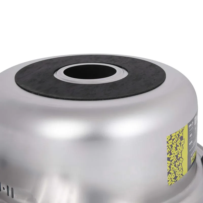 Кухонная мойка Brinex 5745 овальная 600х470х180 мм нержавеющая сталь Satin
