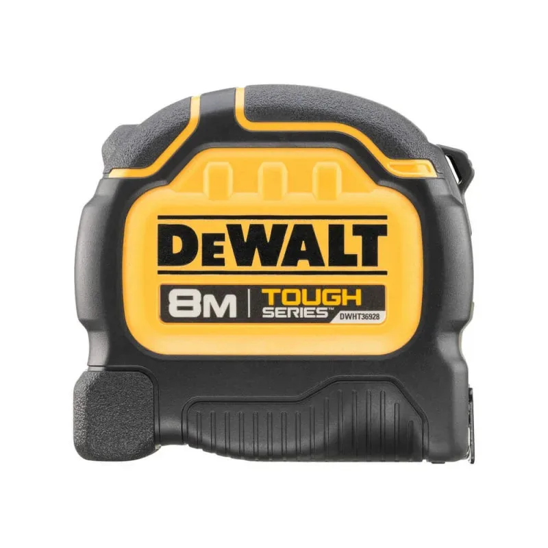 Рулетка DeWALT TOUGH 8мх32мм магнітна для вимірювань в будівництві фіксатор змотування