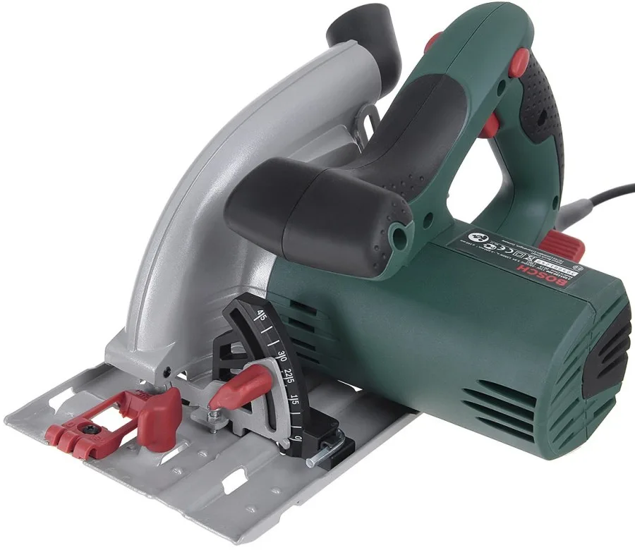 Дискова пила Bosch PKS 55, 1200 Вт, 160 мм, вага 3.9 кг.