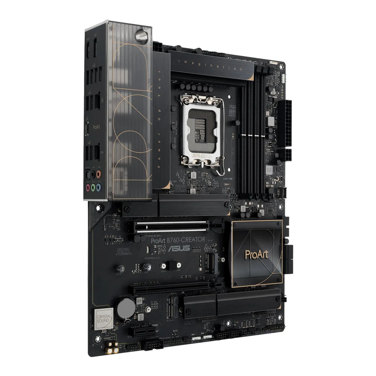 Материнська плата ASUS B760 ATX 4xDDR5 M.2 HDMI DP для Intel Core 12-13 покоління