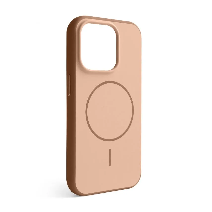 Чохол Soft Matte MagSafe TPU 16 Pro Max бежевий