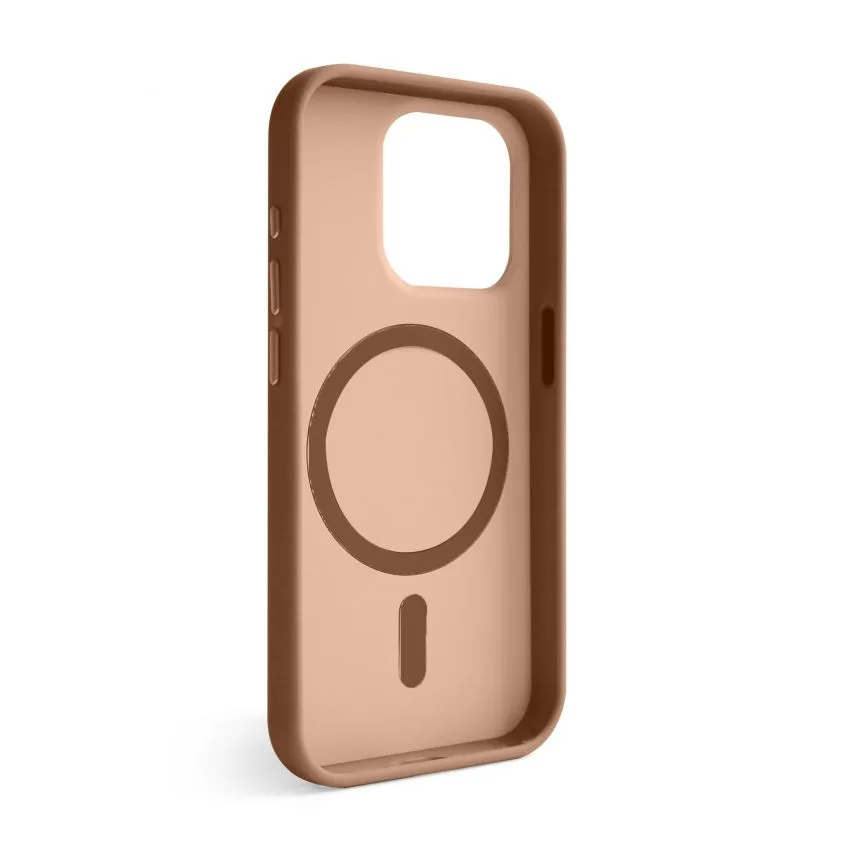 Чохол Soft Matte MagSafe TPU 16 Pro Max бежевий