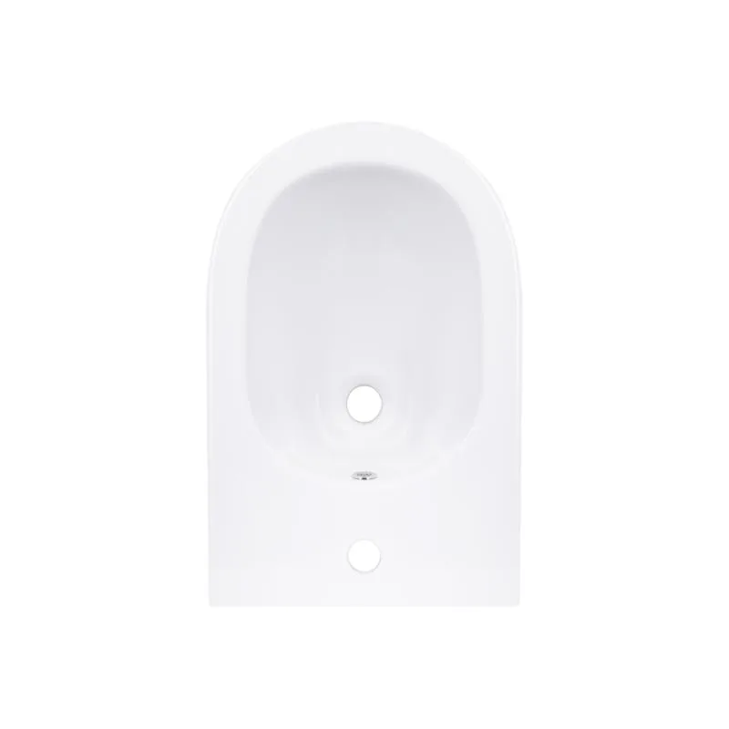 Біде підлогове Qtap Presto 340x340x400 мм кераміка біле