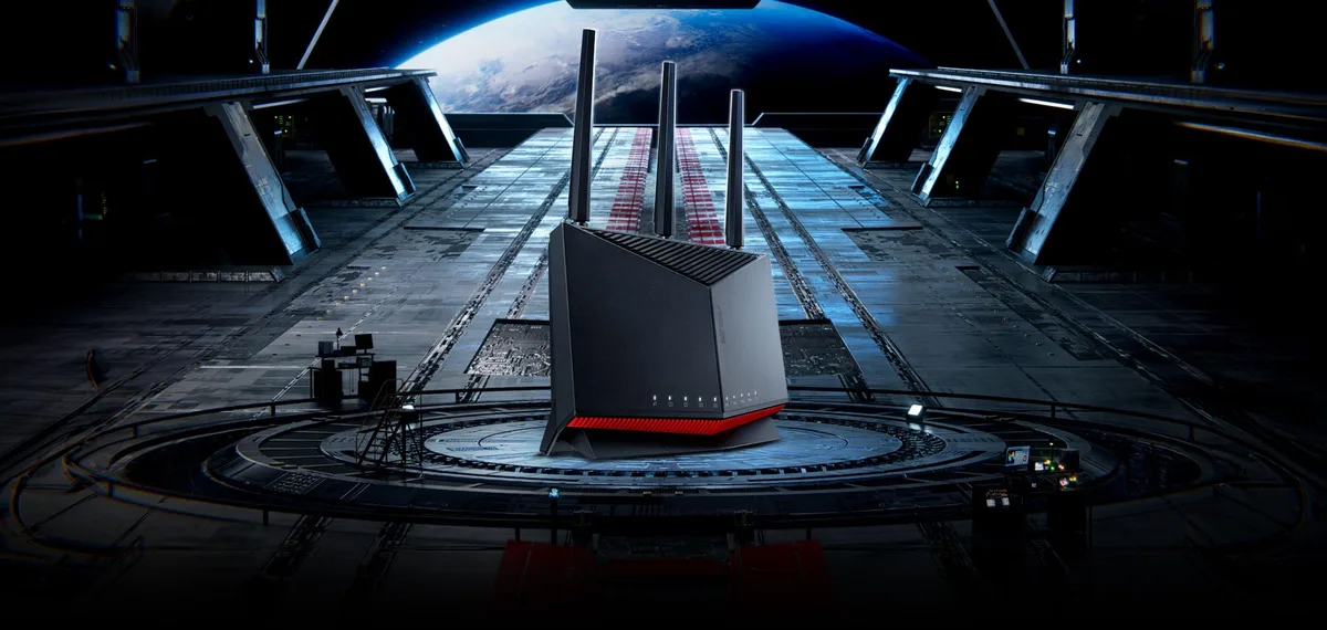 Маршрутизатор ASUS RT-BE86U BE6800, 3x2.5GE LAN, 1x2.5GE LAN/WAN, 1x10GE LAN/WAN, 1xUSB3.2, 1xUSB2.0, MESH.