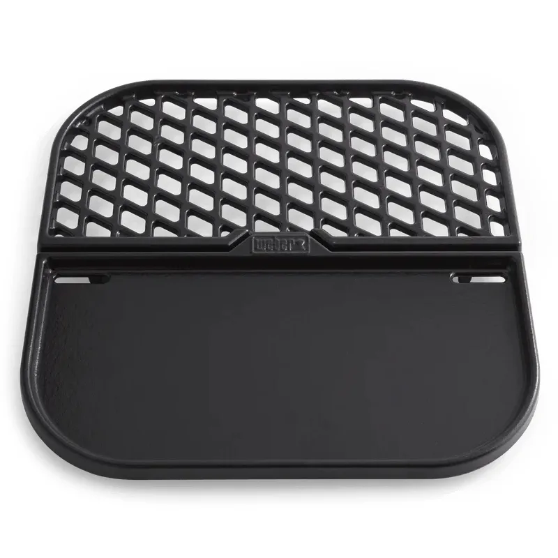Чавунні грати планча Weber 8858 36,3x35,8 см чорна