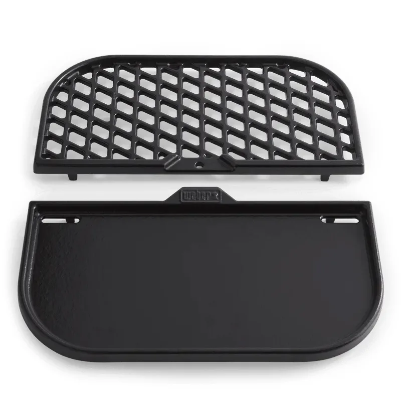 Чавунні грати планча Weber 8858 36,3x35,8 см чорна