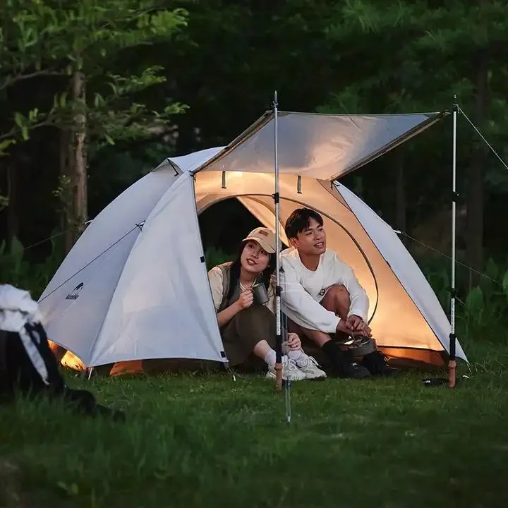 Намет двомісний Naturehike Оксфорд 150D 210х230х115 см Білий