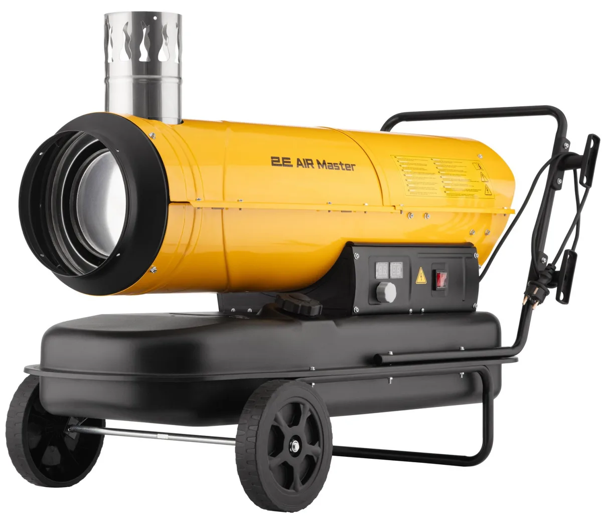 Тепловий обігрівач дизельний/гасовий 2E PowerHeat D30i, непрямого нагріву, потужністю 30 кВт, для площі до 400 м2, з продуктивніст