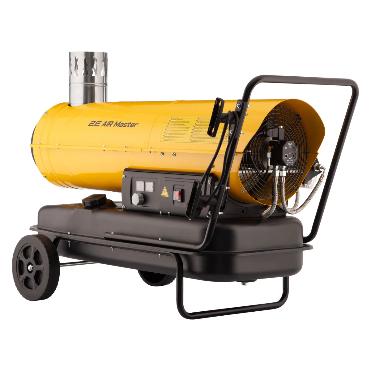 Тепловий обігрівач дизельний/гасовий 2E PowerHeat D30i, непрямого нагріву, потужністю 30 кВт, для площі до 400 м2, з продуктивніст