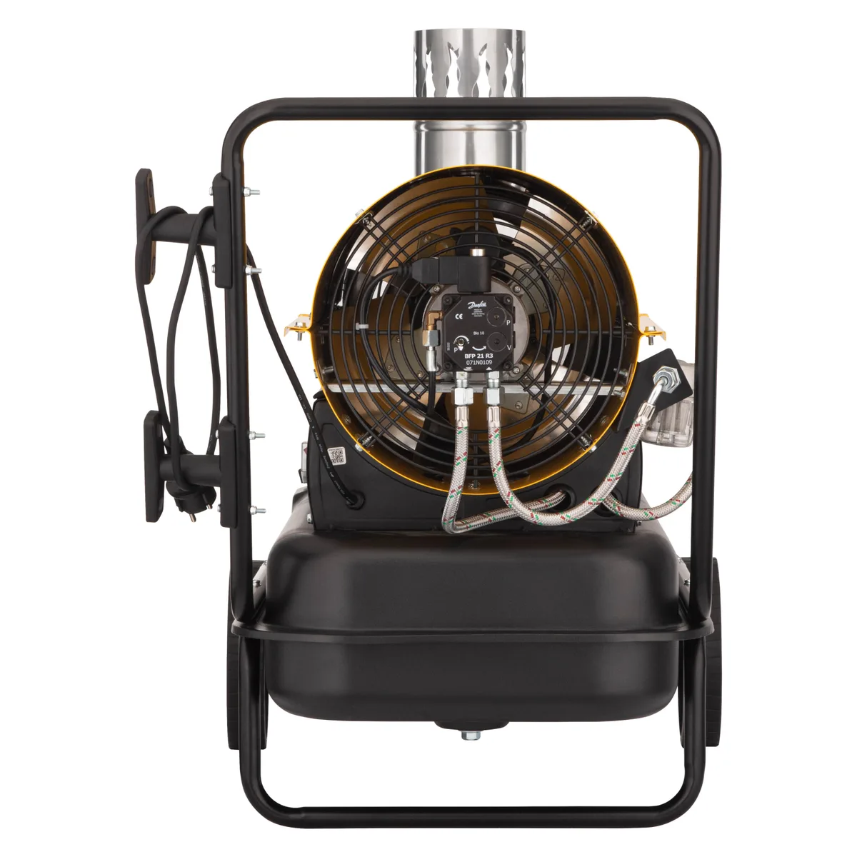 Тепловий обігрівач дизельний/гасовий 2E PowerHeat D30i, непрямого нагріву, потужністю 30 кВт, для площі до 400 м2, з продуктивніст