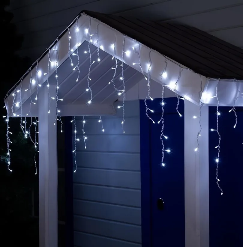 Гірлянда електрична Chomik мідний провід 12 м 300 LED холодний білий