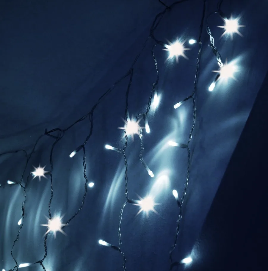 Гірлянда електрична Chomik мідний провід 12 м 300 LED холодний білий