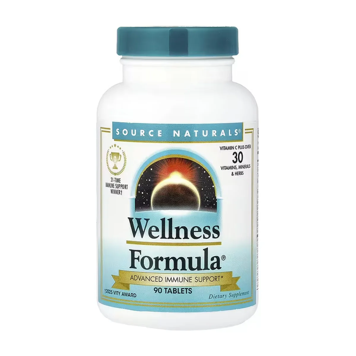Wellness Formula Source Naturals 90 таблеток для підтримки імунної системи.