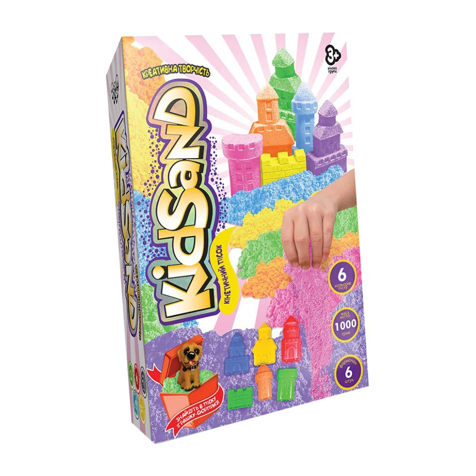 Кінетичний пісок Danko Toys 1000 гр кольоровий