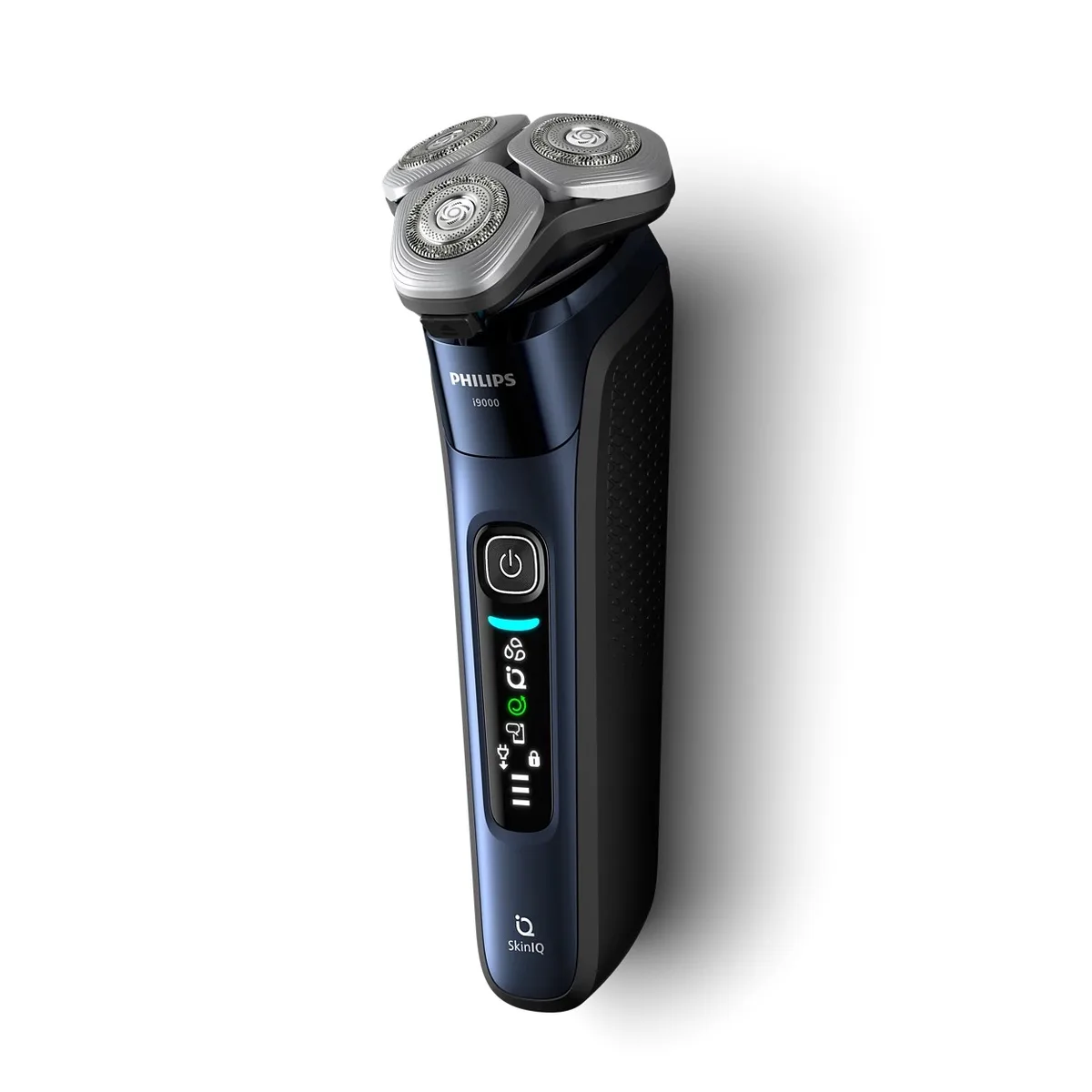 Електрична бритва Philips Series i9000 Prestige SkinIQ, 3 бритвені головки, Li-Ion, для сухого та вологого гоління, з індикатором