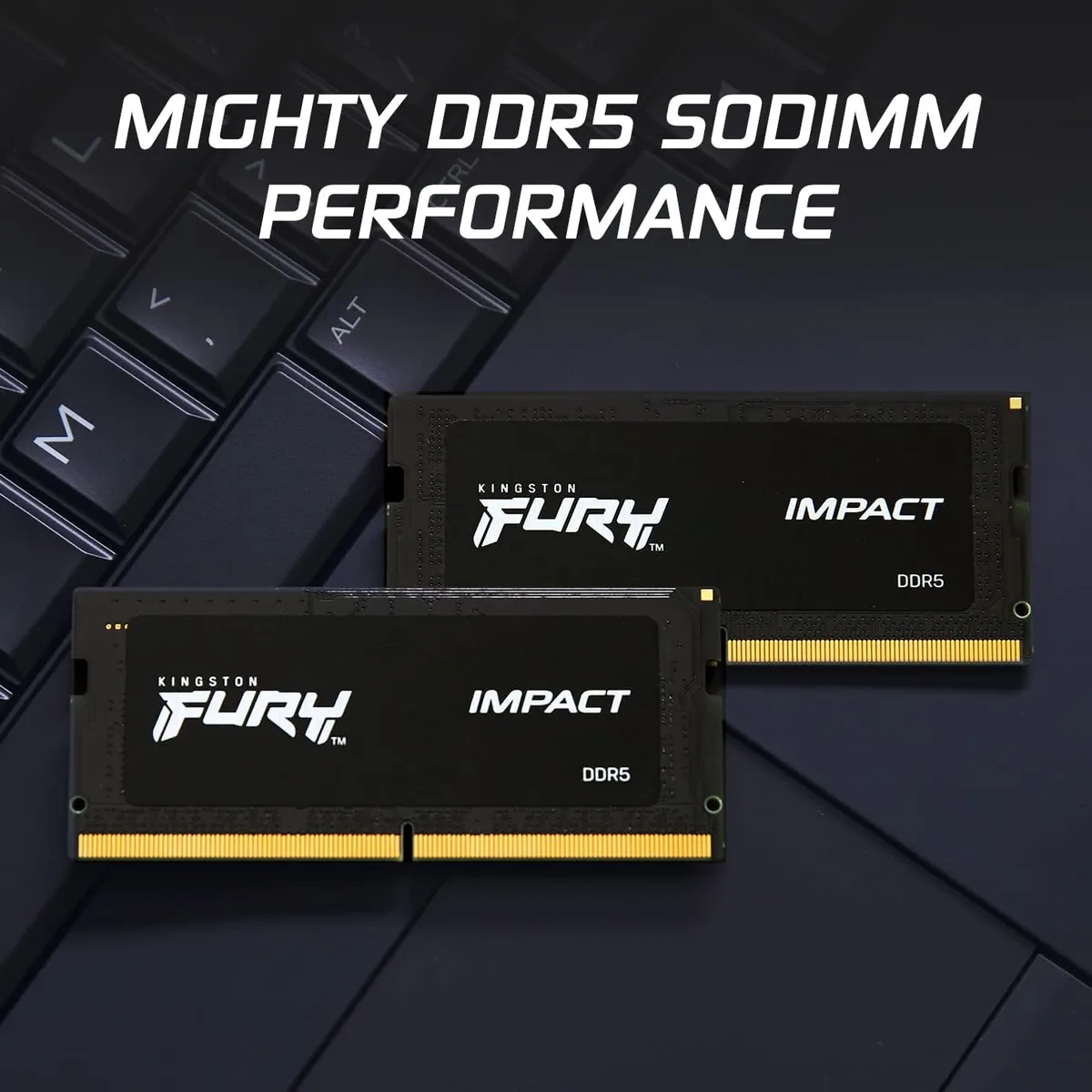 Пам'ять ноутбука Kingston DDR5 32GB KIT (16GBx2) 6000 FURY Impact XMP