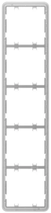 Рамка для вимикача на 5 секції Ajax Frame 5 seats for LightSwitch Vertical