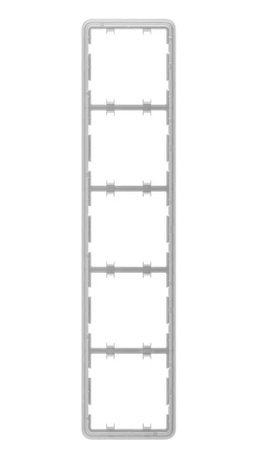 Рамка для вимикача на 5 секції Ajax Frame 5 seats for LightSwitch Vertical