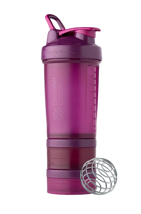 Шейкер спортивний BlenderBottle Tritan 650ml фіолетовий з 2 контейнерами