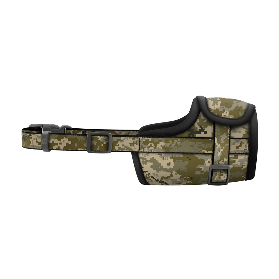 Намордник WAUDOG Nylon Милитари 14-20 см Скуба S