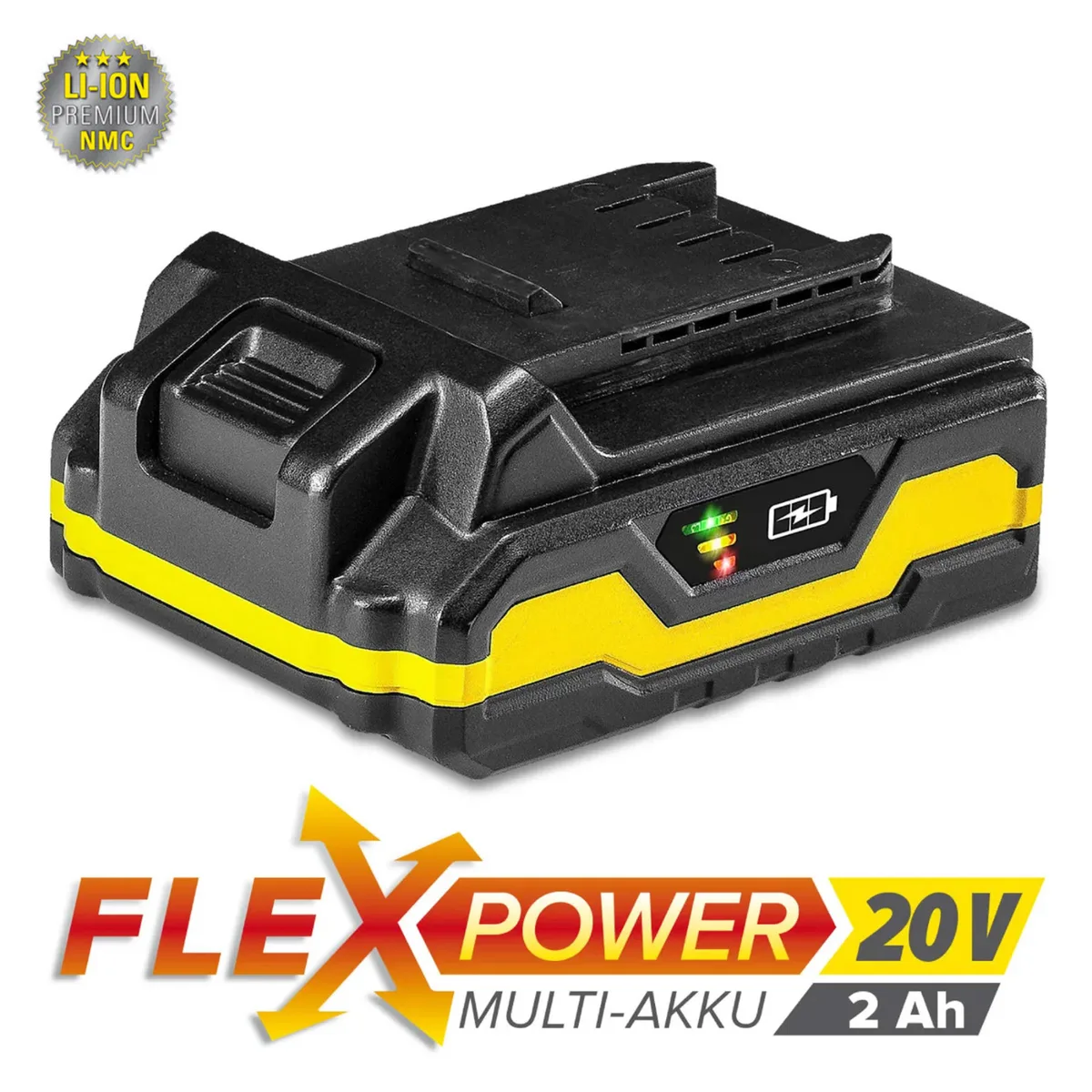Акумулятор Trotec Li-Ion 20V 2 Ah Жовтий