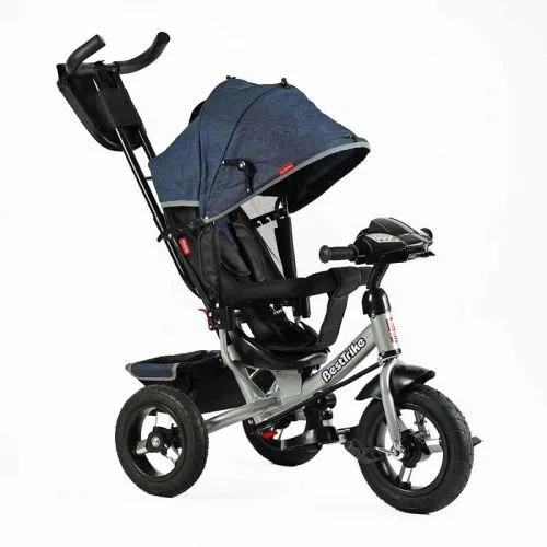 Велосипед Best Trike з надувними колесами 29 см та 26 см для дітей з USB фарою та пультом керування.
