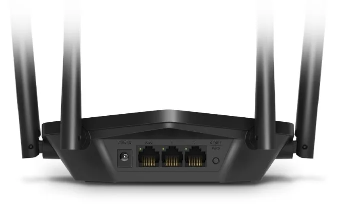 Бездротовий маршрутизатор Mercusys Wi-Fi 6 2,4 ГГц 5 ГГц 4 антени