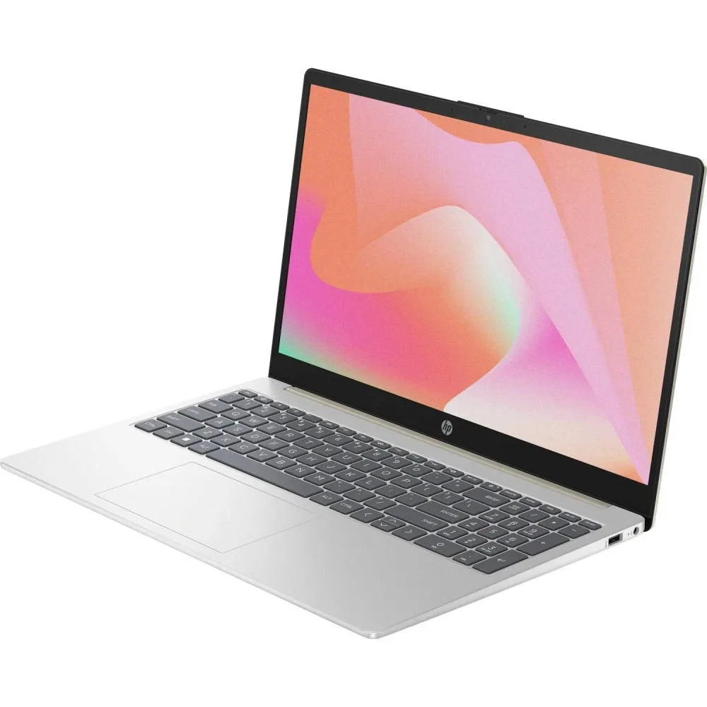 Ноутбук HP 15-fc0314ua 15.6" FHD IPS AG, AMD R5-7520U, 16GB, F512GB, UMA, DOS, золотистый