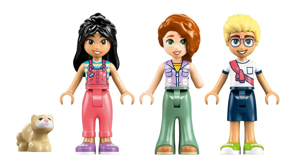 Конструктор LEGO Friends 42663 фургон для кемпінгу різнокольоровий