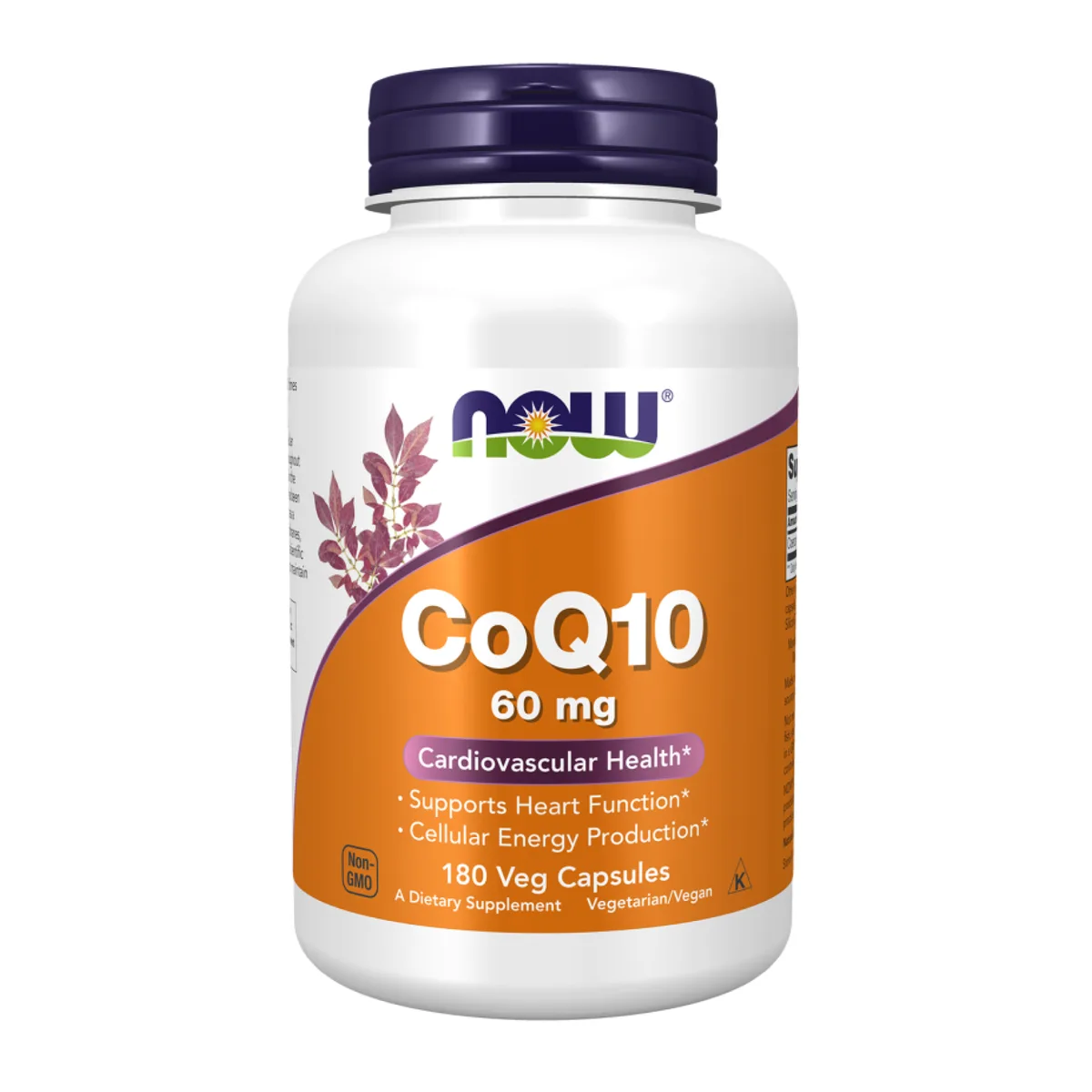Коензим Q10 Now Foods 60 мг 180 капсул вегетаріанський без ГМО