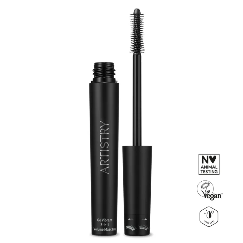 Artistry Go Vibrant™ Туш для вій об'ємна 3-в-1 Амвей