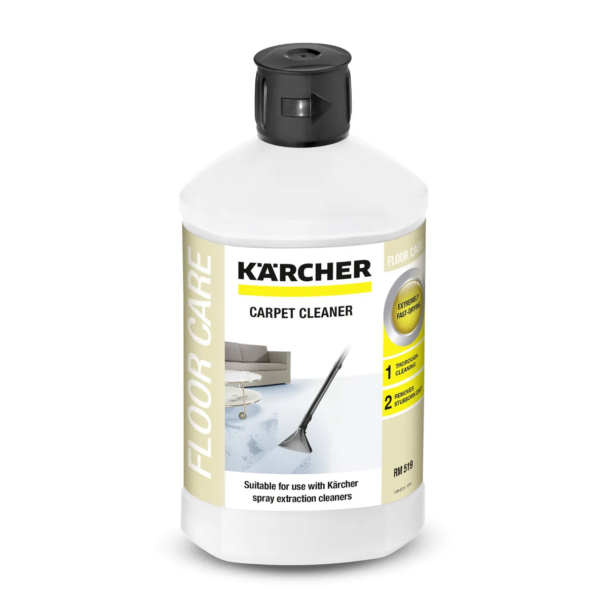 Універсальний очищувач для килимів Karcher RM 519 3 в 1, 1 л.