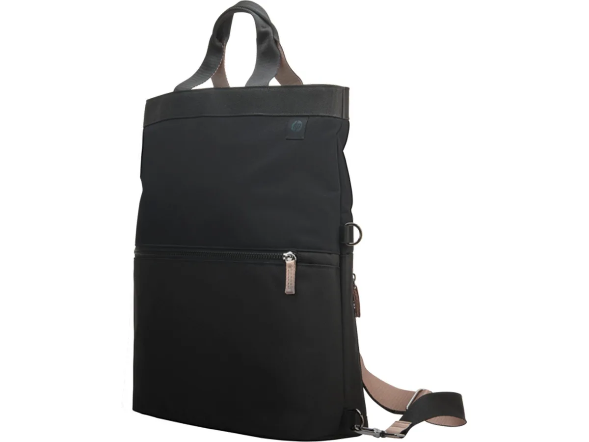 Рюкзак-трансформер для ноутбука HP, Convertible Tote, 14", поліестер, чорний