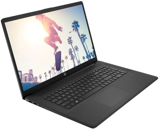 Ноутбук HP 17-cp3015ua 17.3" FHD IPS AG, AMD R7-7730U, 16GB, F512GB, UMA, DOS, черный