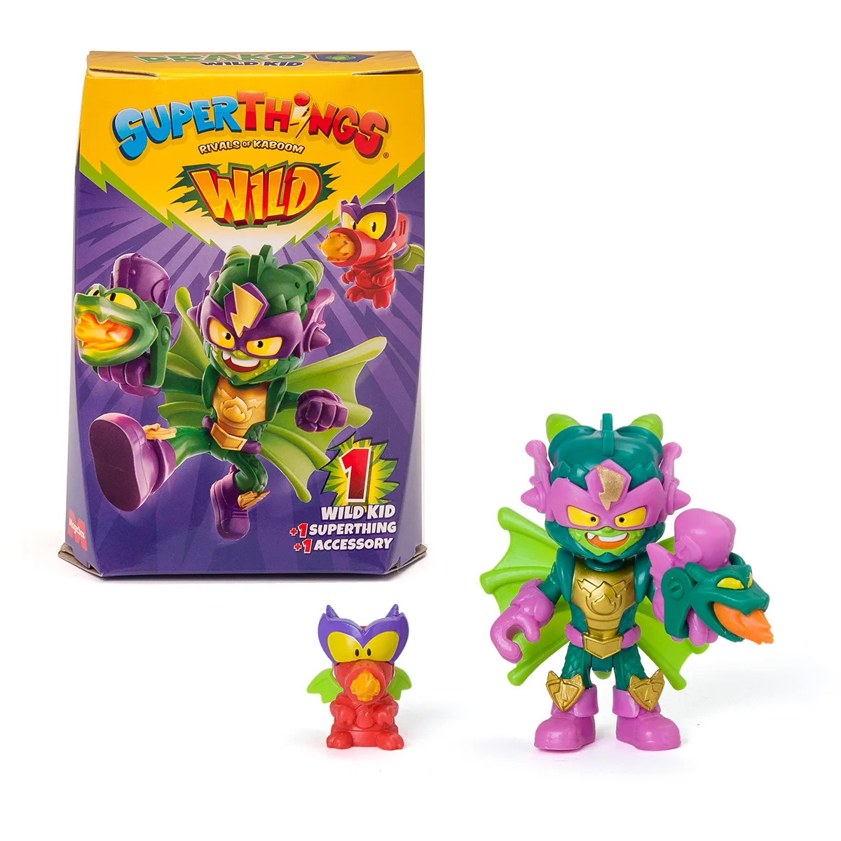 Ігровий набір SuperThings Wild Kids полімер 19х15,5х12,2 см