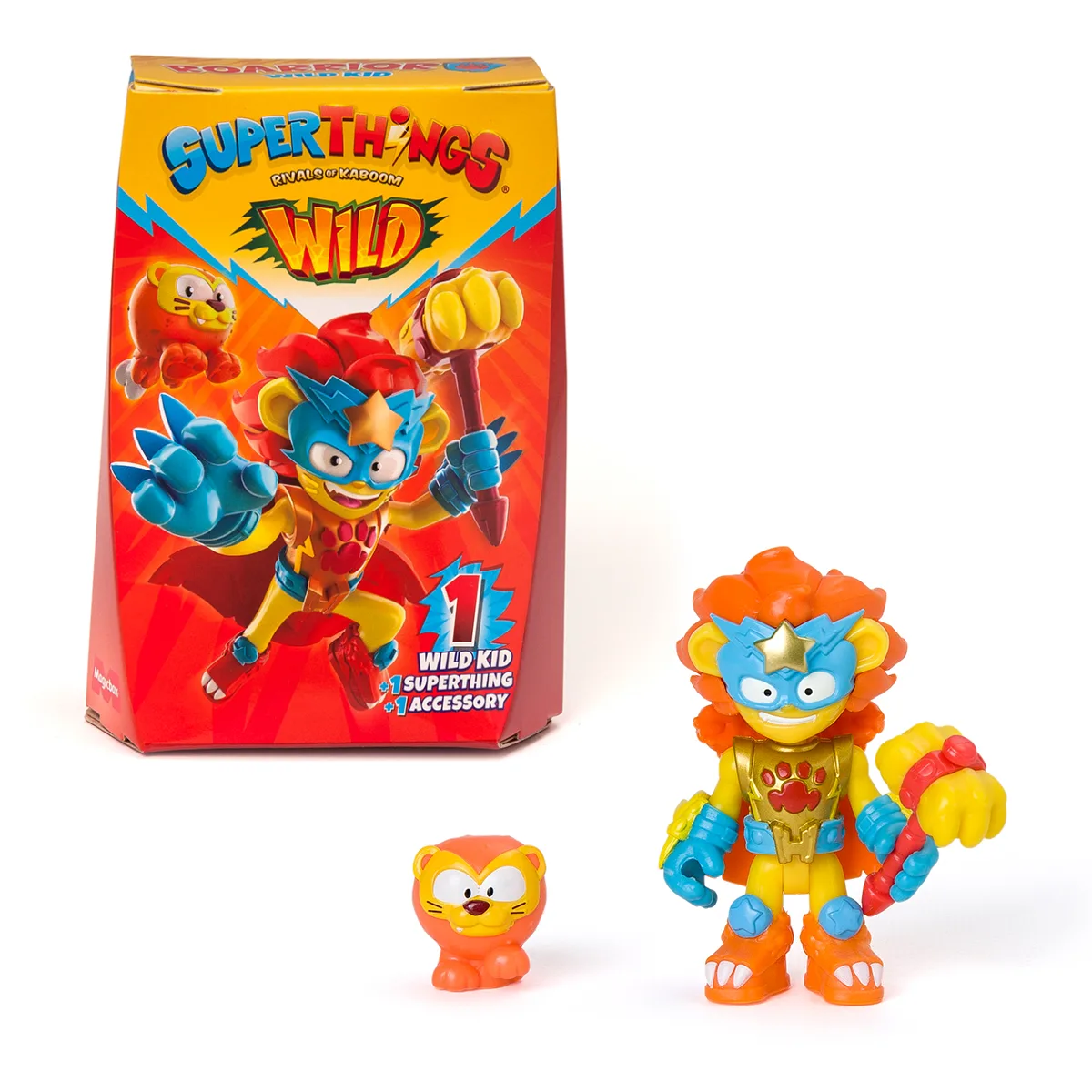 Ігровий набір SuperThings Wild Kids полімер 19х15,5х12,2 см