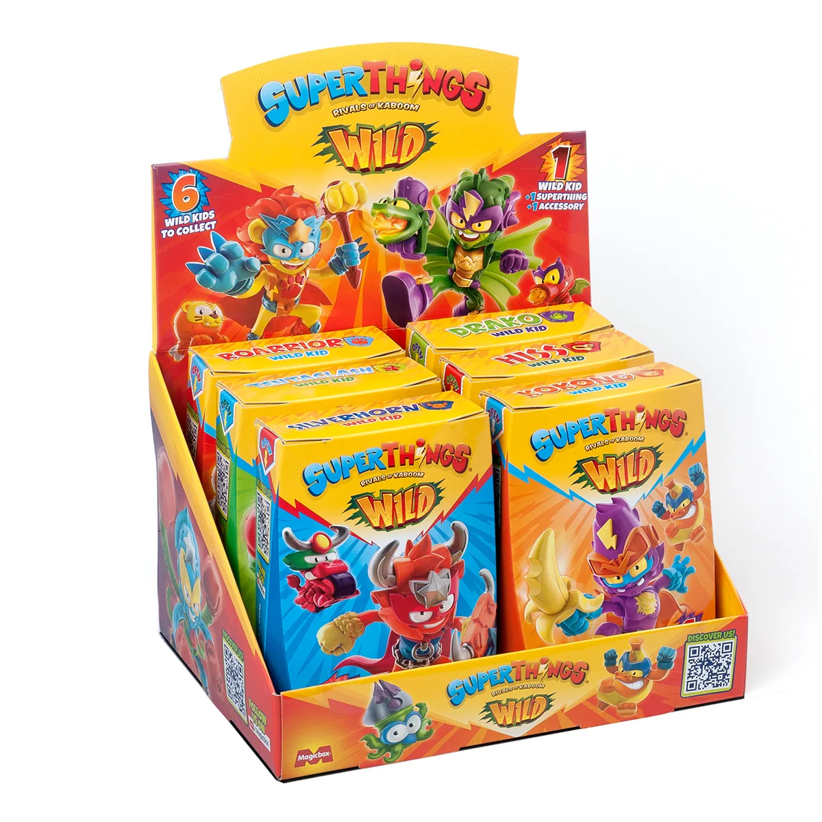 Ігровий набір SuperThings Wild Kids полімер 19х15,5х12,2 см