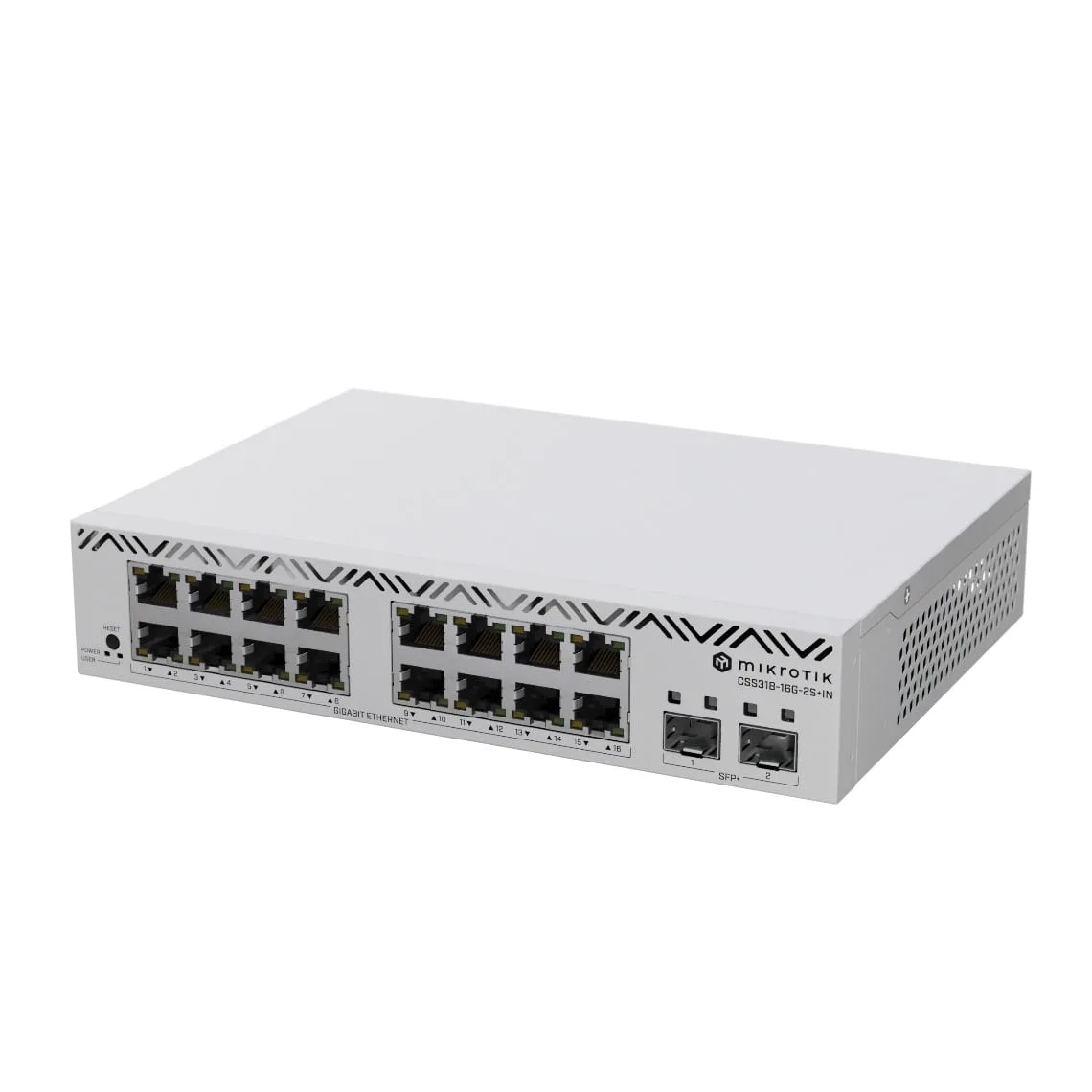 Комутатор MikroTik Cloud Smart Switch CSS318-16G-2S+IN