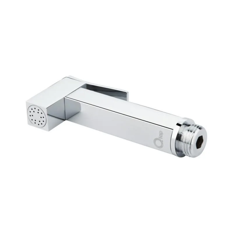 Лійка для гігієнічного душу Qtap B120 хромована латунь 25х50х110 мм