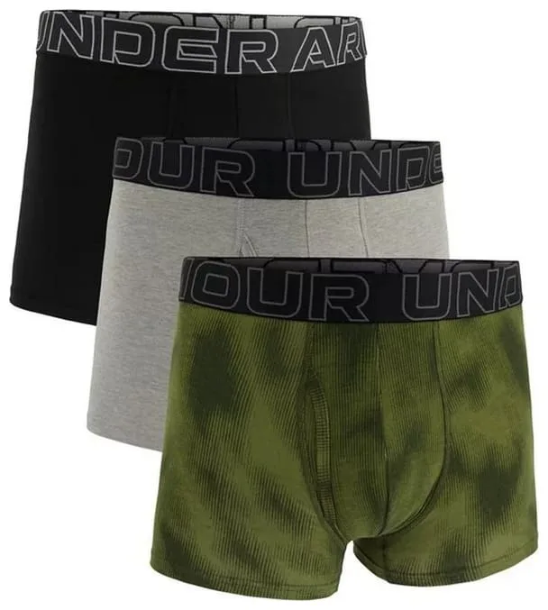Труси Under Armour бавовна M зелений сірий чорний 3 шт