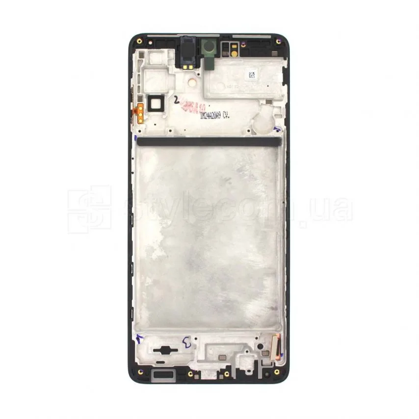 Дисплей Samsung IPS 6,7 дюйм чорний з сенсорним екраном і рамкою Service Original